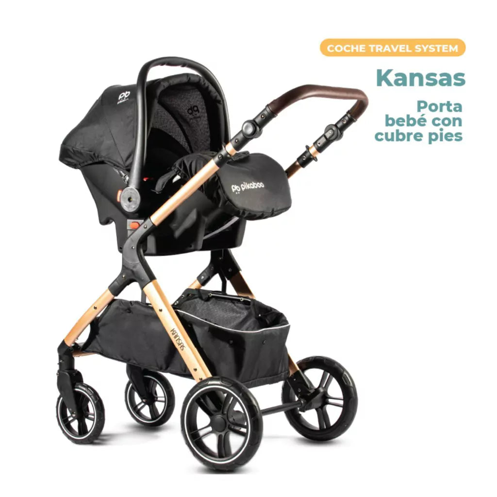 Coche Cuna Travel System Pikaboo Kansas