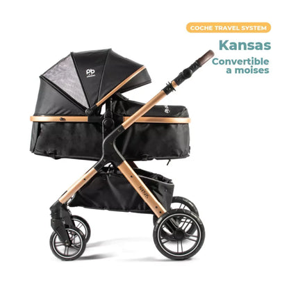 Coche Cuna Travel System Pikaboo Kansas
